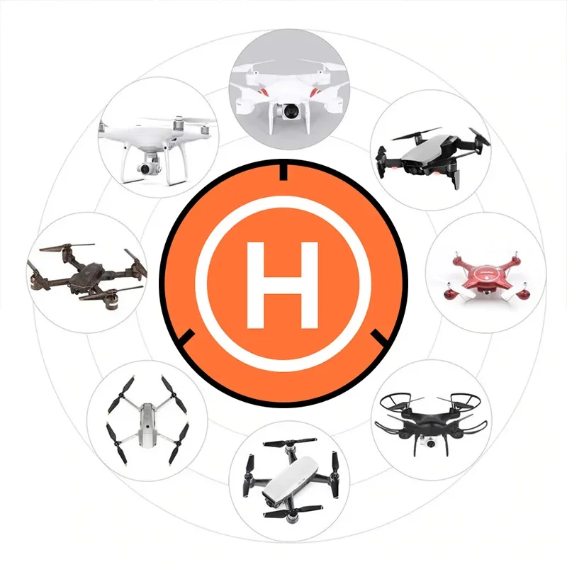 Drone Landing Pad - Drone Quadcopters Accessories Universal 55cm Foldable