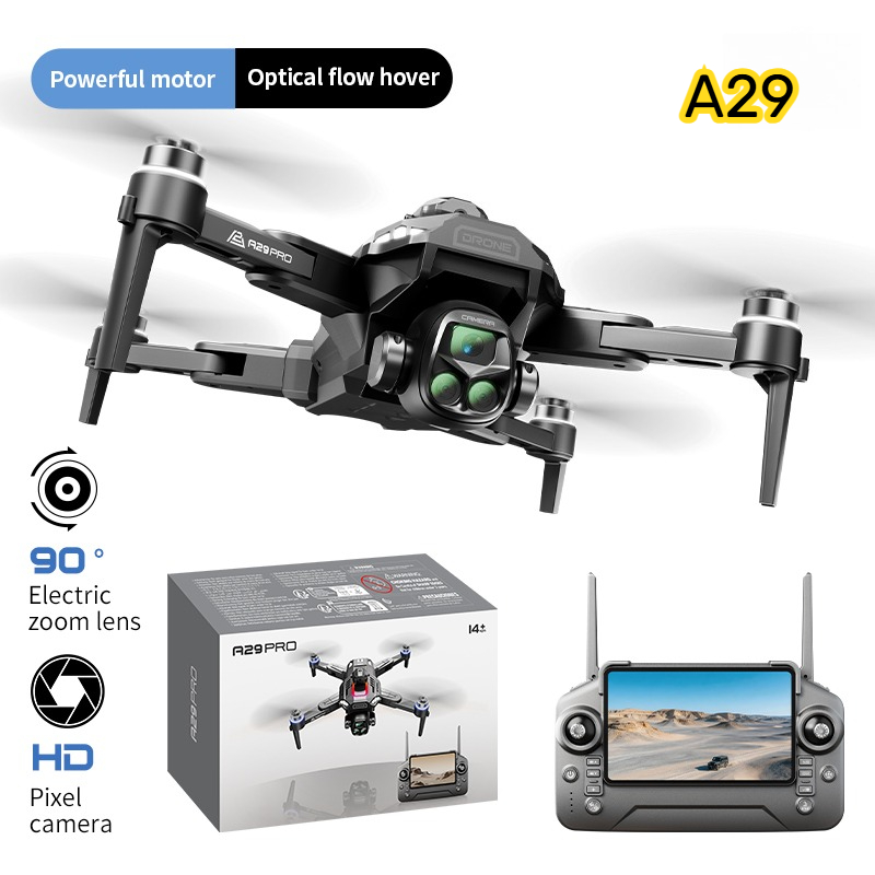 RC FPV Quadcopter A29 Mecha St - Drone Controller Screen recension och pris