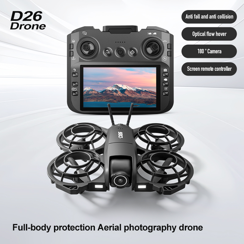 D26 Drone 4K Aerial HD 180° Ca - Drone Battery Adapter recension och pris