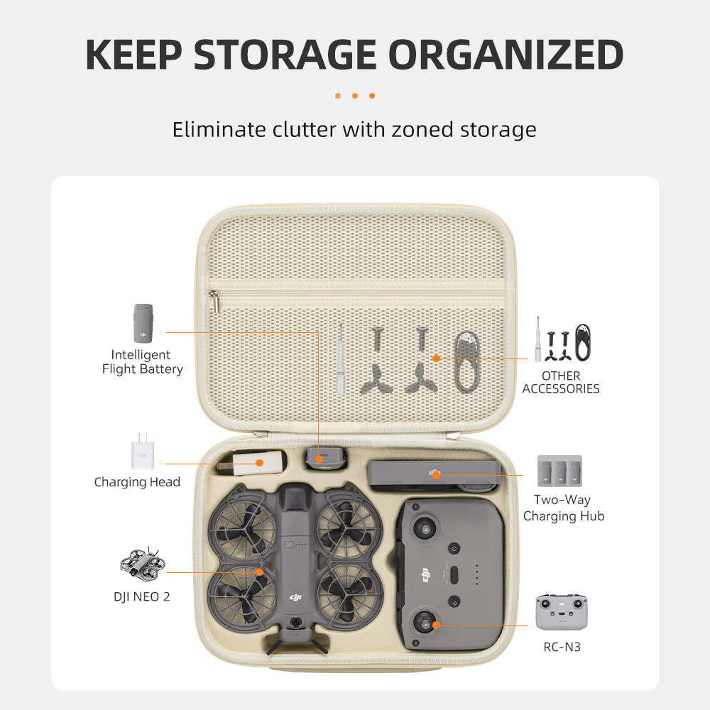 Storage Bag for DJI Neo 2 Fly  - Drone Joystick Cover recension och pris