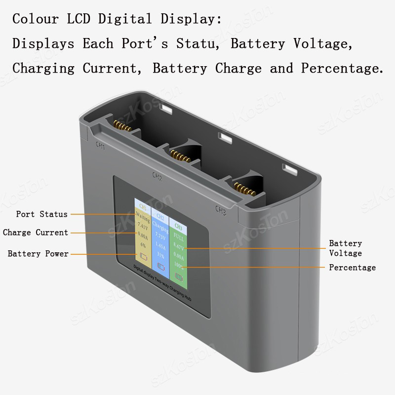 For DJI Mavic Mini 2/SE Mini 4 - Drone Battery Adapter recension och pris