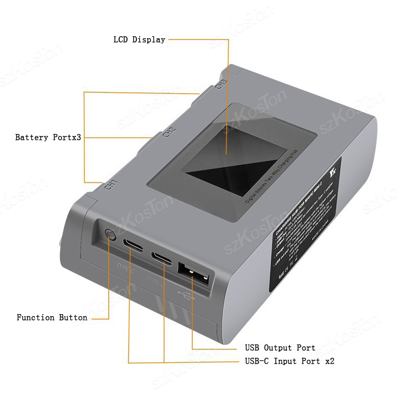 For DJI Mavic Mini 2/SE Mini 4 - Drone Battery Adapter recension och pris