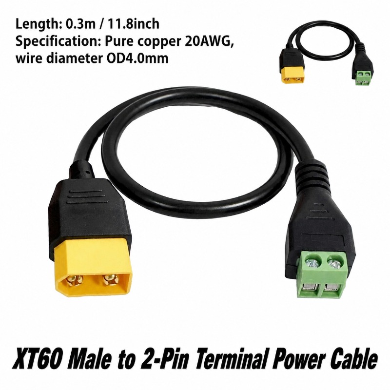 XT60 Connector Male Female To  - Drone Battery Adapter recension och pris