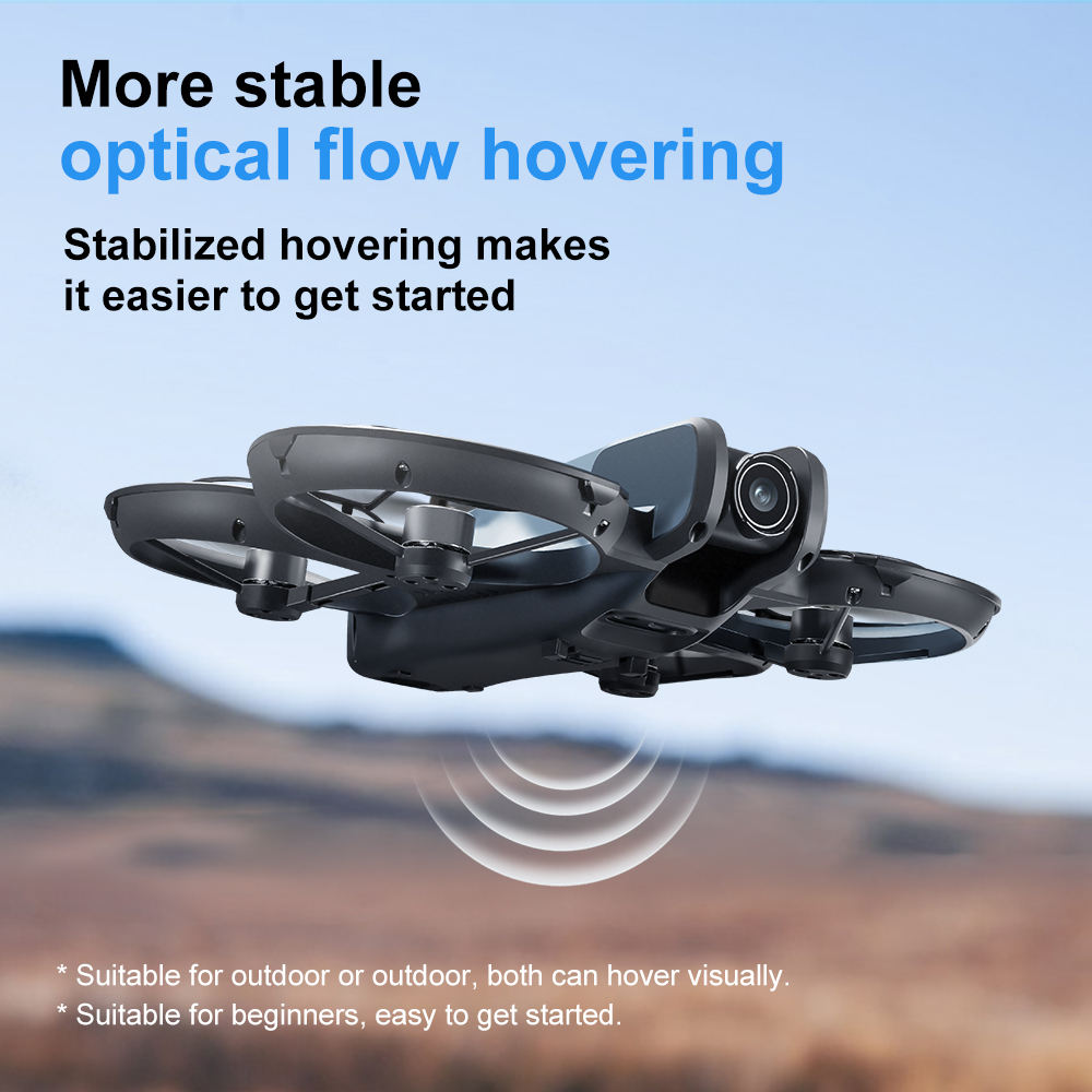 V666 Foldable Mini Drone 4K Du - Drone Controller Screen recension och pris